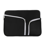 Mala para Portátil com Duplo Bolso e Fecho de Zíper para Macbook Pro 15 polegadas