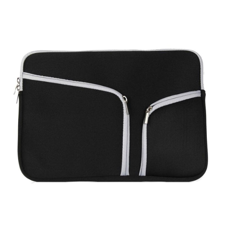 Mala para Portátil com Duplo Bolso e Fecho de Zíper para Macbook Pro 15 polegadas