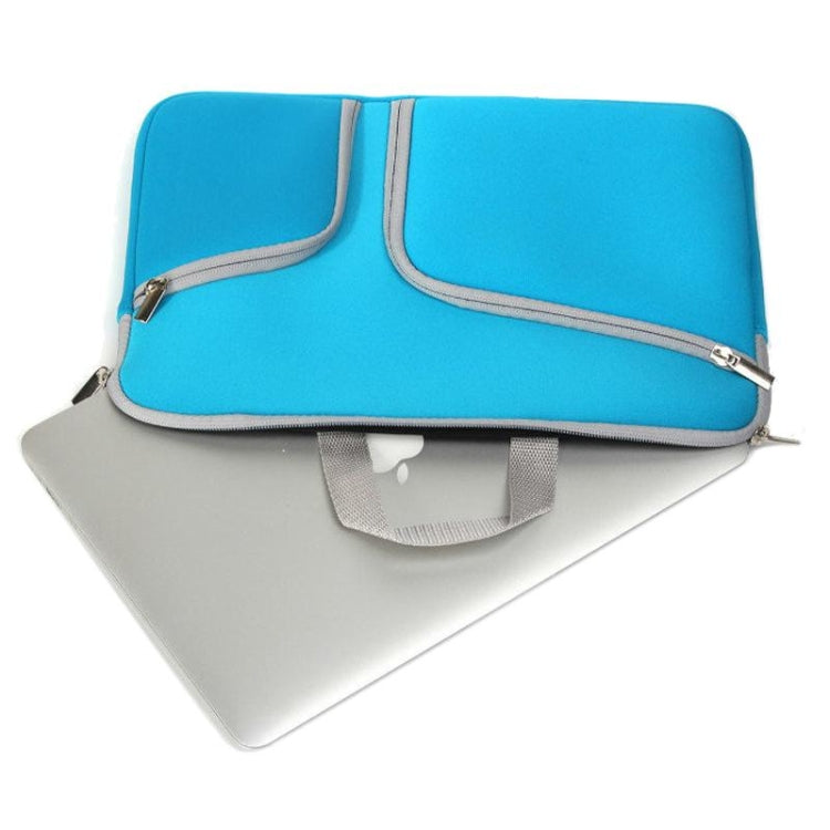 Mala para Portátil com Duplo Bolso e Fecho de Zíper para Macbook Pro 15 polegadas