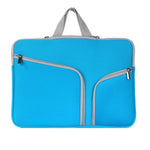 Mala para Portátil com Duplo Bolso e Fecho de Zíper para Macbook Pro 15 polegadas