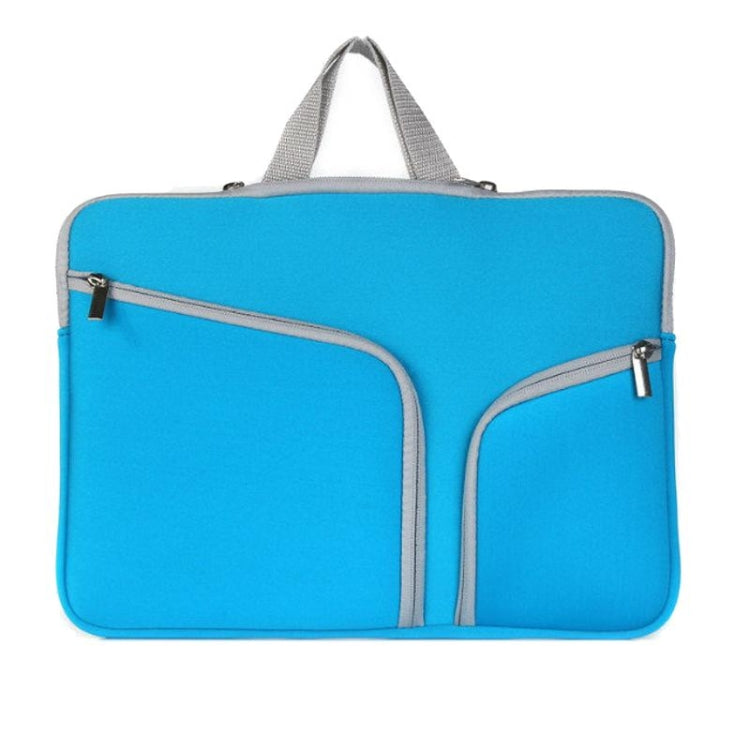 Mala para Portátil com Duplo Bolso e Fecho de Zíper para Macbook Pro 15 polegadas