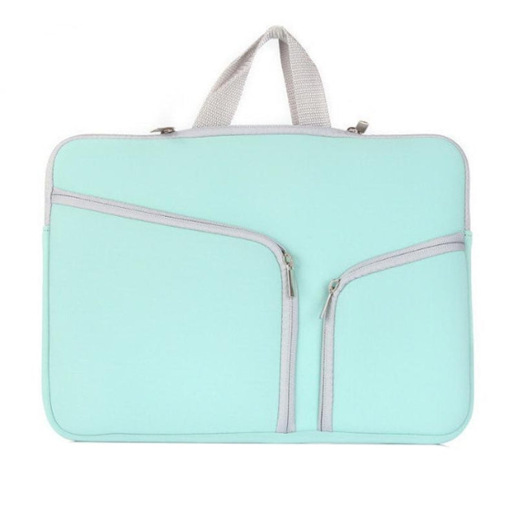 Mala para Portátil com Duplo Bolso e Fecho de Zíper para Macbook Pro 15 polegadas
