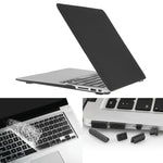 ENKAY para Macbook Air 11.6 polegadas (versão US) / A1370 / A1465 Capa protetora rígida fosca 3 em 1 Hat-Prince com proteção para teclado e tampas para portas contra pó