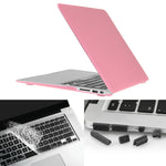 ENKAY para Macbook Air 11.6 polegadas (versão US) / A1370 / A1465 Capa protetora rígida fosca 3 em 1 Hat-Prince com proteção para teclado e tampas para portas contra pó