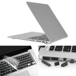 ENKAY para Macbook Air 11.6 polegadas (versão US) / A1370 / A1465 Capa protetora rígida fosca 3 em 1 Hat-Prince com proteção para teclado e tampas para portas contra pó