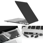 ENKAY para Macbook Air 13,3 polegadas (Versão US) / A1369 / A1466 Capa Protetora Plástica Dura Fosca 3 em 1 Hat-Prince com Proteção para Teclado e Tampa para Porta de Poeira