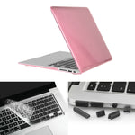 ENKAY para Macbook Air 13,3 polegadas (versão US) / A1369 / A1466 Capa protetora rígida cristal 3 em 1 Hat-Prince com proteção para teclado e tampão para porta contra pó
