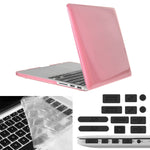 ENKAY para Macbook Pro Retina 13,3 polegadas (Versão US) / A1425 / A1502 Hat-Prince capa protetora rígida de plástico cristal 3 em 1 com proteção para teclado e tampa para porta contra pó