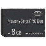 Cartão 8GB Memory Stick Pro Duo (Capacidade 100% Real), 8GB