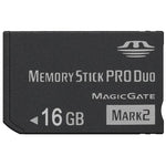 MARK2 Memory Stick Pro Duo de Alta Velocidade 16GB (Capacidade 100% Real), 16GB