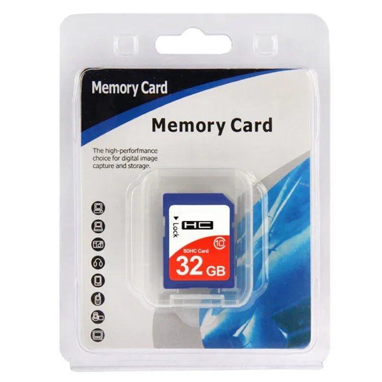 Cartão de Memória para Câmara SDHC Classe 10 de Alta Velocidade 32GB (Capacidade 100% Real), 32GB