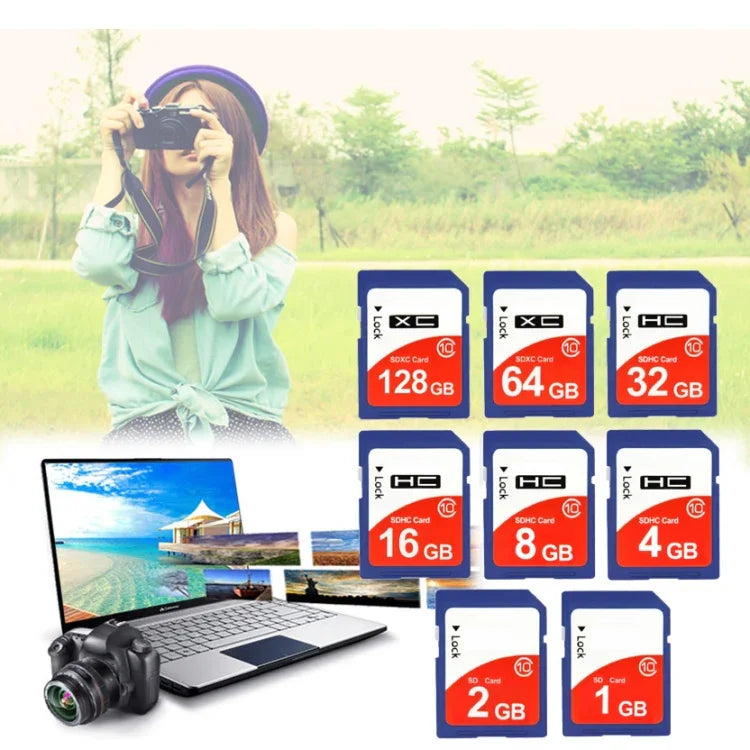 Cartão de Memória para Câmara SDHC Classe 10 de Alta Velocidade 32GB (Capacidade 100% Real), 32GB