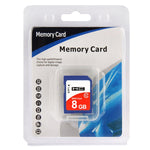 Cartão de Memória SDHC Classe 10 de Alta Velocidade 8GB para Câmara (Capacidade Real 100%), 8GB