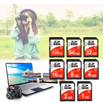 Cartão de Memória para Câmara SDHC Classe 10 de Alta Velocidade 4GB (Capacidade 100% Real), 4GB