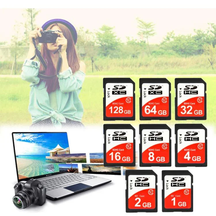 Cartão de Memória para Câmara SDHC Classe 10 de Alta Velocidade 4GB (Capacidade 100% Real), 4GB