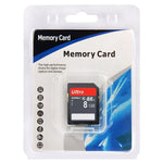 Cartão de Memória para Câmara SDHC Classe 10 Ultra Alta Velocidade 8GB (Capacidade 100% Real), 8GB