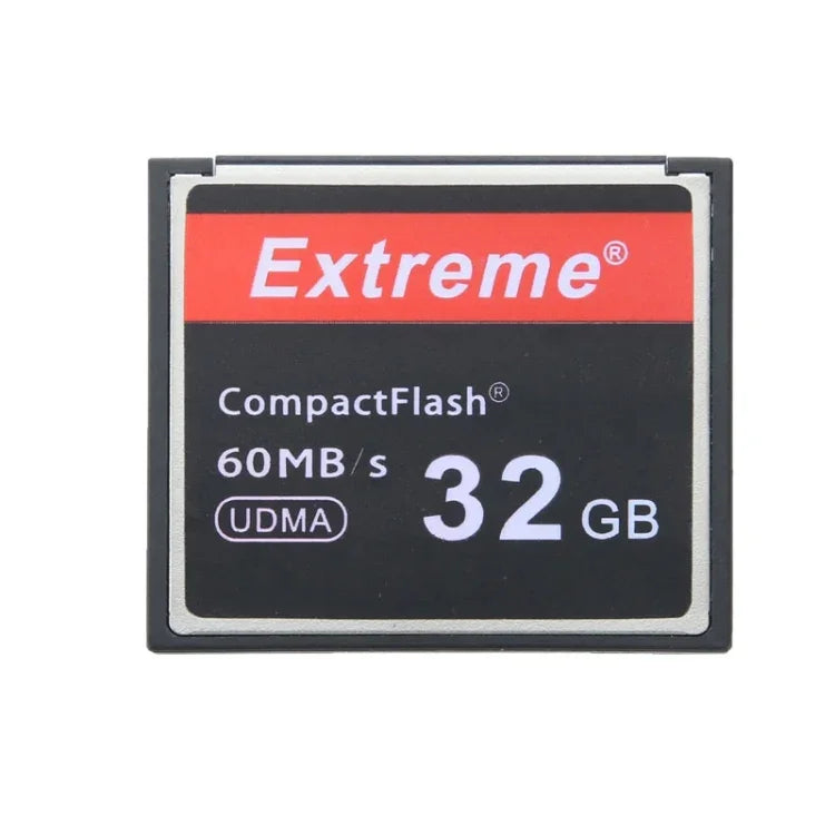 Cartão Compact Flash Extremo 32GB, Velocidade de Leitura 400X, até 60 MB/S (Capacidade 100% Real), 32GB