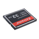 Cartão Compact Flash Extremo 32GB, Velocidade de Leitura 400X, até 60 MB/S (Capacidade 100% Real), 32GB