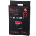 Cartão Compact Flash Extremo 32GB, Velocidade de Leitura 400X, até 60 MB/S (Capacidade 100% Real), 32GB
