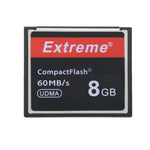 Cartão Compact Flash Extremo 8GB, Velocidade de Leitura 400X, até 60 MB/S (Capacidade 100% Real), 8GB