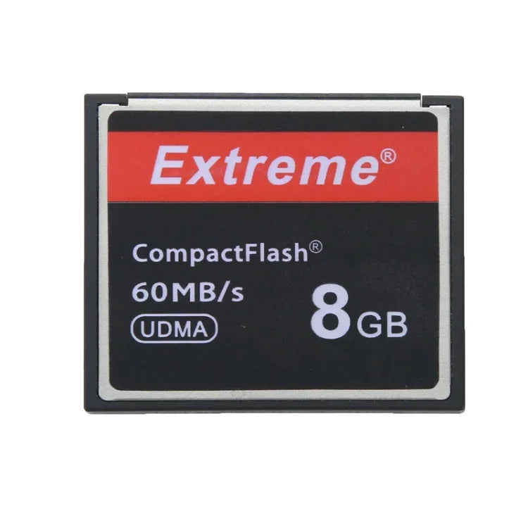 Cartão Compact Flash Extremo 8GB, Velocidade de Leitura 400X, até 60 MB/S (Capacidade 100% Real), 8GB