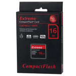 Cartão Compact Flash Extremo 16GB, Velocidade de Leitura 400X, até 60 MB/S (Capacidade 100% Real), 16GB