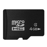 Cartão de Memória Micro SD(TF) Classe 10 de Alta Velocidade 4GB de Taiwan, Escrita: 8mb/s, Leitura: 12mb/s (Capacidade 100% Real), Cartão Nu 4GB