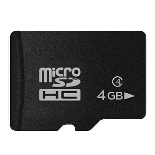 Cartão de Memória Micro SD(TF) Classe 10 de Alta Velocidade 4GB de Taiwan, Escrita: 8mb/s, Leitura: 12mb/s (Capacidade 100% Real), Cartão Nu 4GB