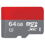 Cartão de Memória TF/Micro SDHC UHS-1 (U1) Classe 10 de Alta Velocidade 64GB, Escrita: 15mb/s, Leitura: 30mb/s (Capacidade Real 100%), 64GB