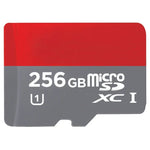 Cartão de Memória TF/Micro SDHC UHS-1(U1) Classe 10 de Alta Velocidade 256GB, Gravação: 15mb/s, Leitura: 30mb/s (Capacidade 100% Real), 256GB