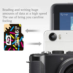 Cartão de Memória TF/Micro SDXC UHS-1(U1) Classe 10 LD de Alta Velocidade, 16GB, 32GB, 64GB, 128GB
