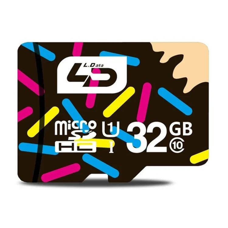 Cartão de Memória TF/Micro SDXC UHS-1(U1) Classe 10 LD de Alta Velocidade, 16GB, 32GB, 64GB, 128GB