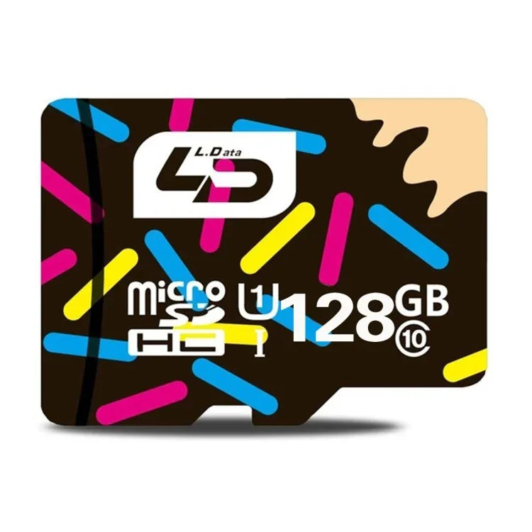 Cartão de Memória TF/Micro SDXC UHS-1(U1) Classe 10 LD de Alta Velocidade, 16GB, 32GB, 64GB, 128GB