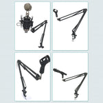 Suporte NB-35 para gravação em estúdio, transmissão em direto, espetáculo ao vivo, KTV, etc.