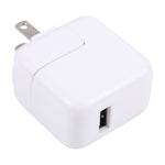 Adaptador de Carregamento USB 10W com Ficha Dobrável, Ficha US, Ficha US