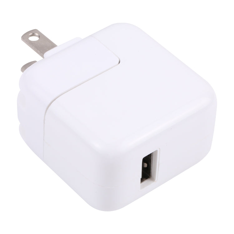 Adaptador de Carregamento USB 10W com Ficha Dobrável, Ficha US, Ficha US