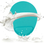 2 Peças de Tapete de Rato com Descanso de Pulso em Gel de Tecido, Gel de Tecido, Forma de Pé, Gel de Tecido Forma de Pé