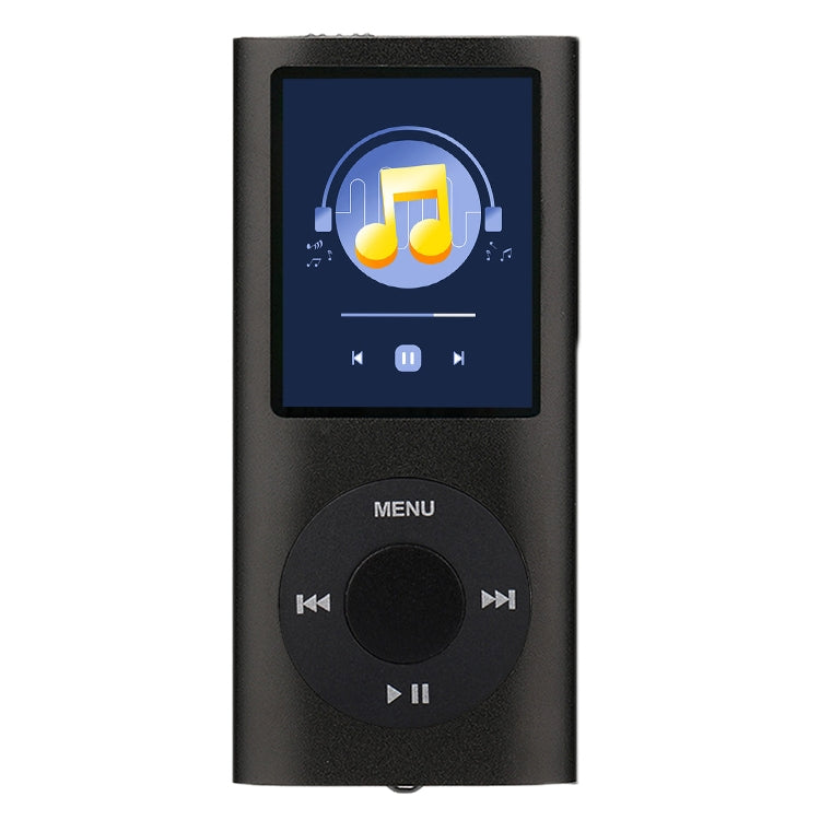 Leitor MP4 Metálico com Ecrã TFT de 1,8 polegadas e Slot para Cartão TF, Suporta Gravador, Rádio FM, E-Book e Calendário, Leitor MP4