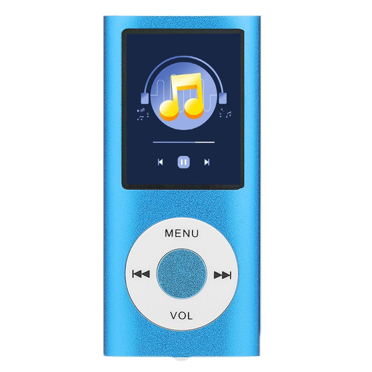 Leitor MP4 Metálico com Ecrã TFT de 1,8 polegadas e Slot para Cartão TF, Suporta Gravador, Rádio FM, E-Book e Calendário, Leitor MP4