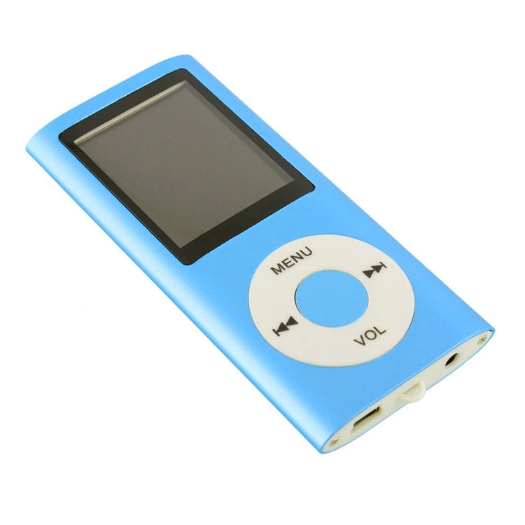 Leitor MP4 Metálico com Ecrã TFT de 1,8 polegadas e Slot para Cartão TF, Suporta Gravador, Rádio FM, E-Book e Calendário, Leitor MP4