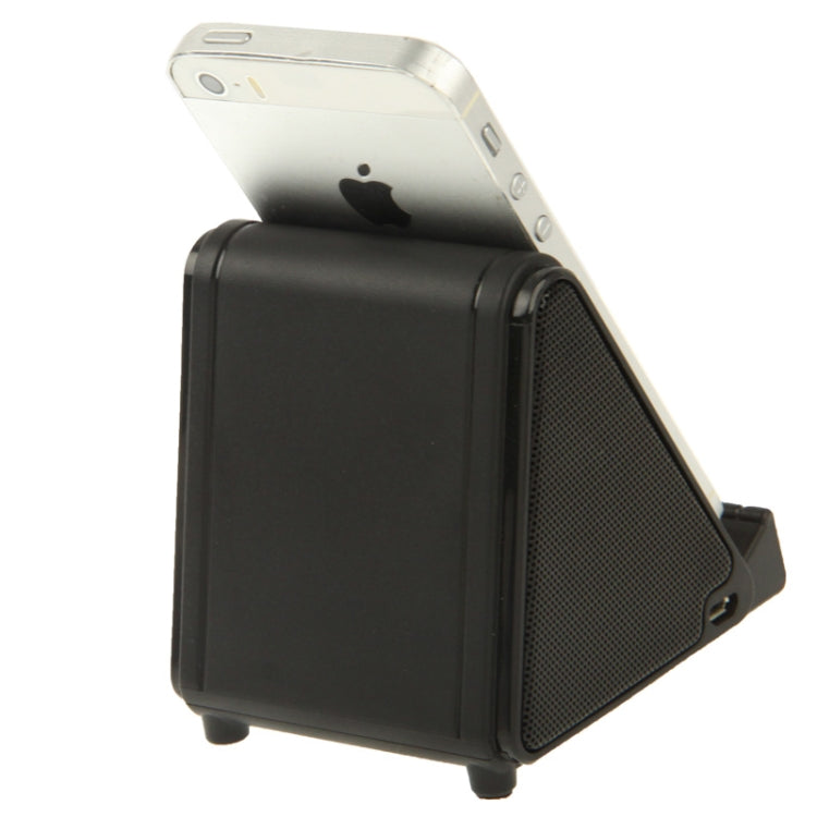 Suporte de altifalante de indução mágica sem fios para iPhone 5 & 5S & 5C / 4 & 4S (preto)