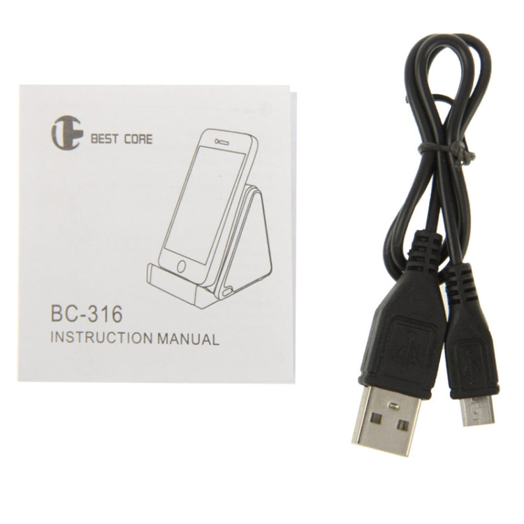 Suporte de altifalante de indução mágica sem fios para iPhone 5 & 5S & 5C / 4 & 4S (preto)