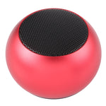 Coluna Bluetooth Sem Fios Mini Metal, Mãos Livres, Indicador LED