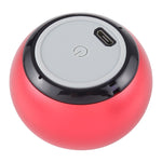 Coluna Bluetooth Sem Fios Mini Metal, Mãos Livres, Indicador LED