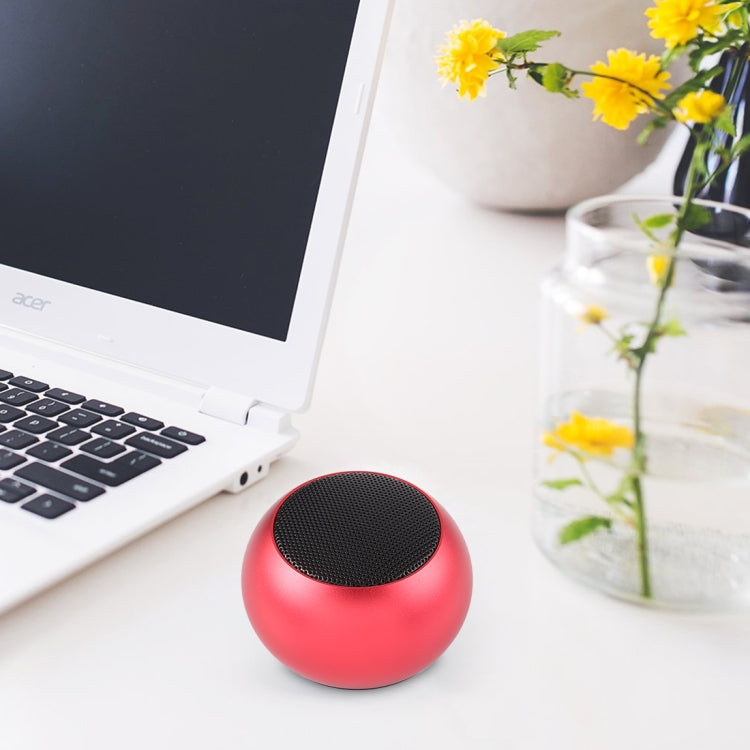 Coluna Bluetooth Sem Fios Mini Metal, Mãos Livres, Indicador LED