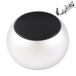 Coluna Bluetooth Sem Fios Mini Metal, Mãos Livres, Indicador LED