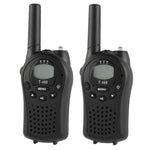 2 Unidades Walkie Talkie T-668 400-470MHz com Ecrã LCD de 1,0 polegada e 8 / 20 / 22 Canais