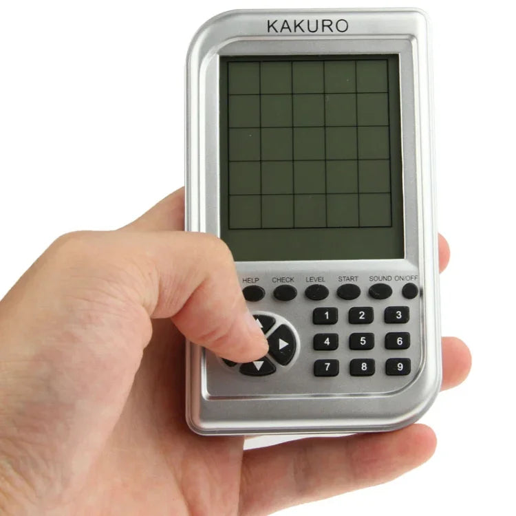 Jogo Eletrónico Kakuro 5 x 5 com Ecrã Grande, Máquina de Sudoku dos Nove Palácios