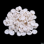 50pcs/bolsa Dedal Antiestático de Látex, 2x6cm