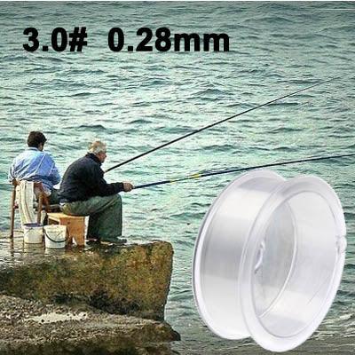 Linha de Pesca Falcon Extra Forte 100m 3.0# 0,28mm 7,2kg Dedicada à Pesca em Rio, 3.0#